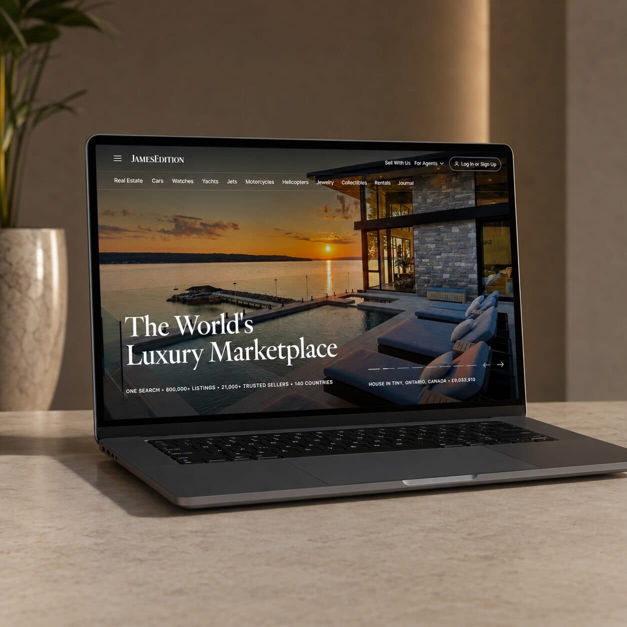 <strong>International Luxury Website </strong>